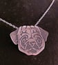 Sterling Silver Pug Necklace (SKU261124) - Image 10