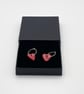 Red sweetheart porcelain necklace - Image 4