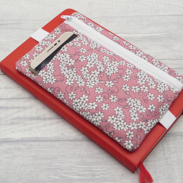 Bullet Journal Planner Pouch with zipped pocket