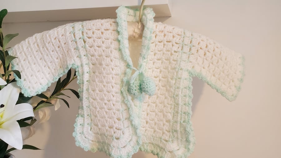 Stunning crochet Baby Jacket