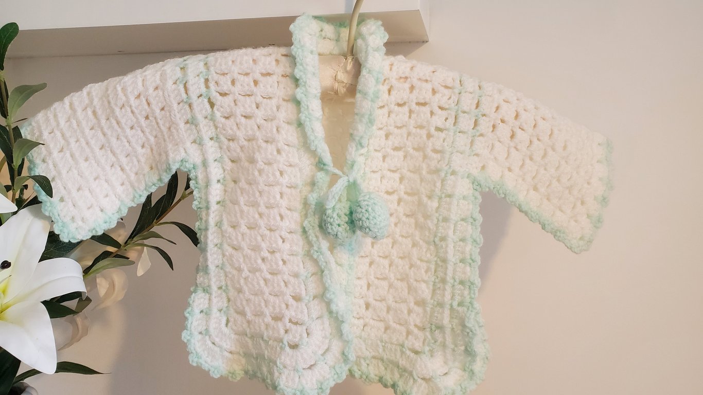 Stunning crochet Baby Jacket