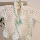 Stunning crochet Baby Jacket