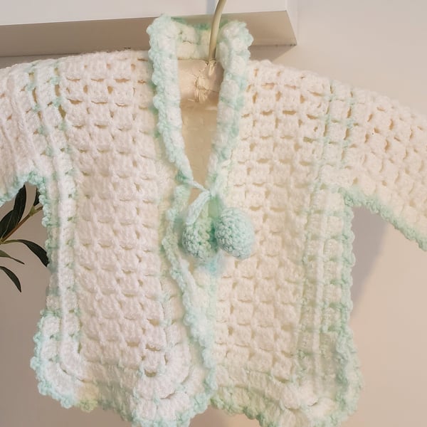 Stunning crochet Baby Jacket