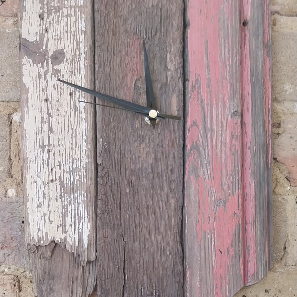 Handmade Rustic Driftwood Clock