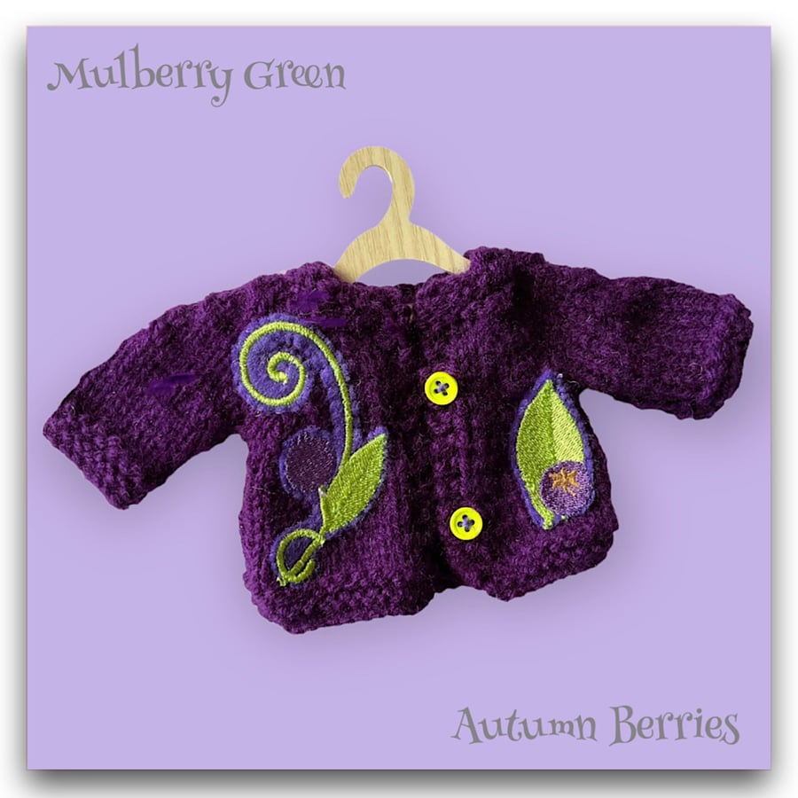 Autumn Berries Cardigan 