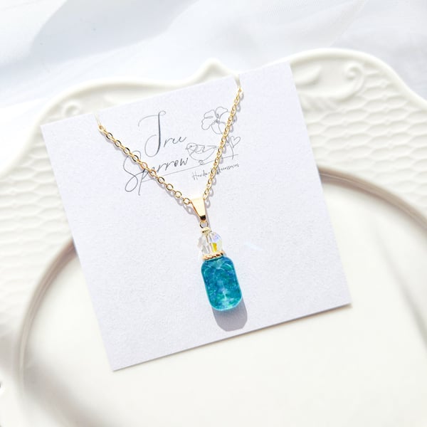 Perfume Bottle Necklace