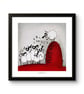 Flock Off! - 10" print