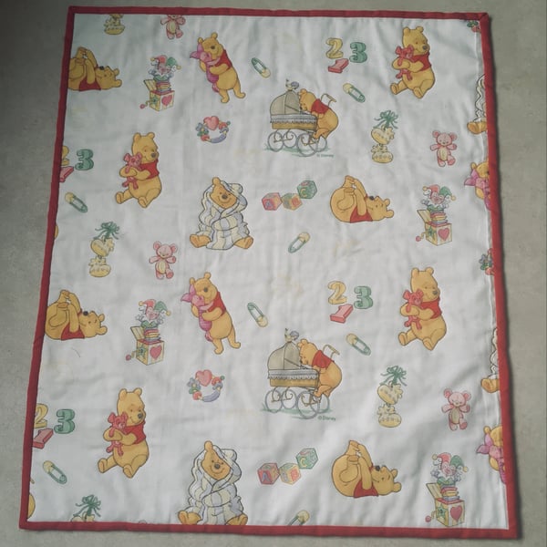 Winnie the Pooh Baby Quilt