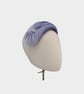 Lilac Velvet Bandeau Headband - Handmade to Order Hat