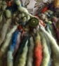  Mossy fringed collar in pure wool - Image 3