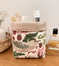 William Morris Strawberry Thief Fabric Storage Basket