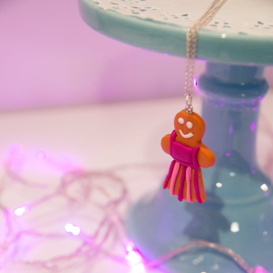 SALE Retro Gingerbread Lady Ballerina CHARM ONLY