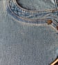 Handmade Denim Pocket Wall Hanging - Medium - Image 3