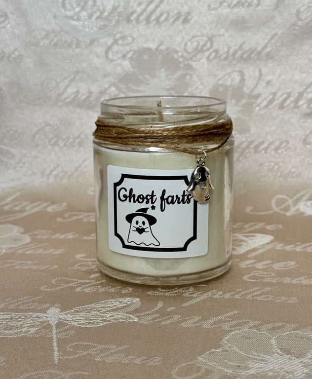 Ghost Farts Candle – Funny Spooky Handmade Halloween Candle