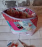 MULTI COLOURED PATCHWORK POUCH - Image 6