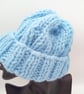 Super Chunky Ribbed Hat for a Girl or Boy, Child's Winter Hat, Knitted Hat - Image 3