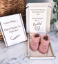 Pregnancy Announcement – One Pair Of Booties – You’re Going To Be A Daddy Gift
