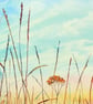 Colourful Watercolour Print: Summer Fields  Landscape Bespoke Art - Image 6