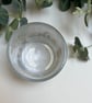 Decoupage Glass Bowl, Cottage Garden, Upcycled - Image 6