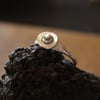 Handmade Recycled Sterling Silver 'Pebble Stack' Ring