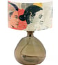 Modern Art Lampshade, Heads Portrait Print Lampshade - Image 4