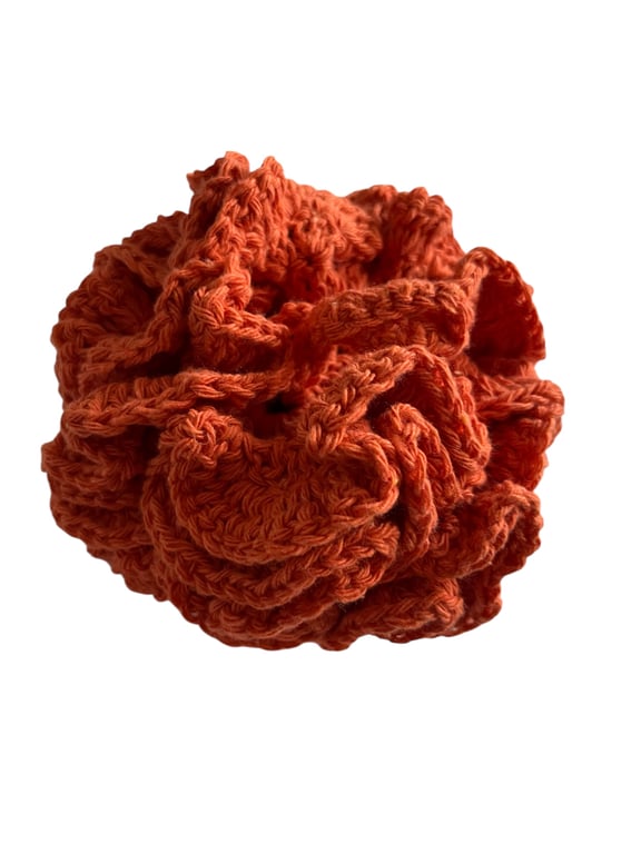 Crochet Loofah (Orange)
