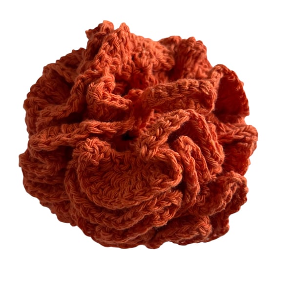 Crochet Loofah (Orange)