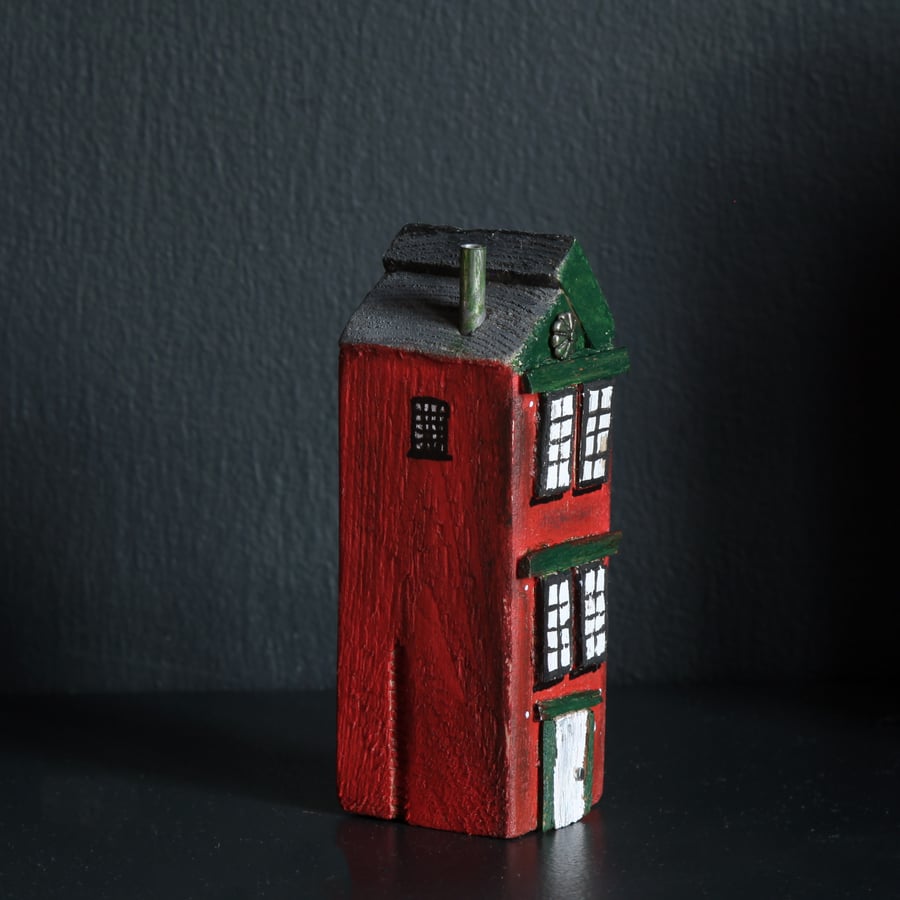 Wonky Buildings, Amsterdam Driftwood Art