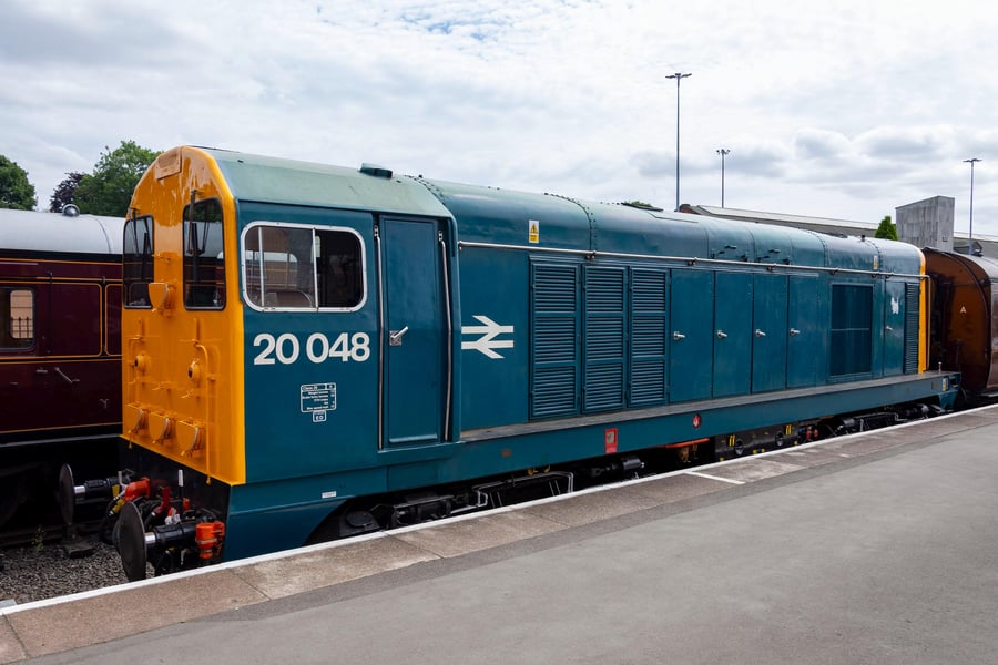 20 048 locomotive print