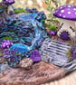 Miniature Fantasy Diorama - Purple Whimsical Ornament - Image 6