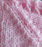 14" Patterned Round Neck Cardigan (BabyPink) - Image 5