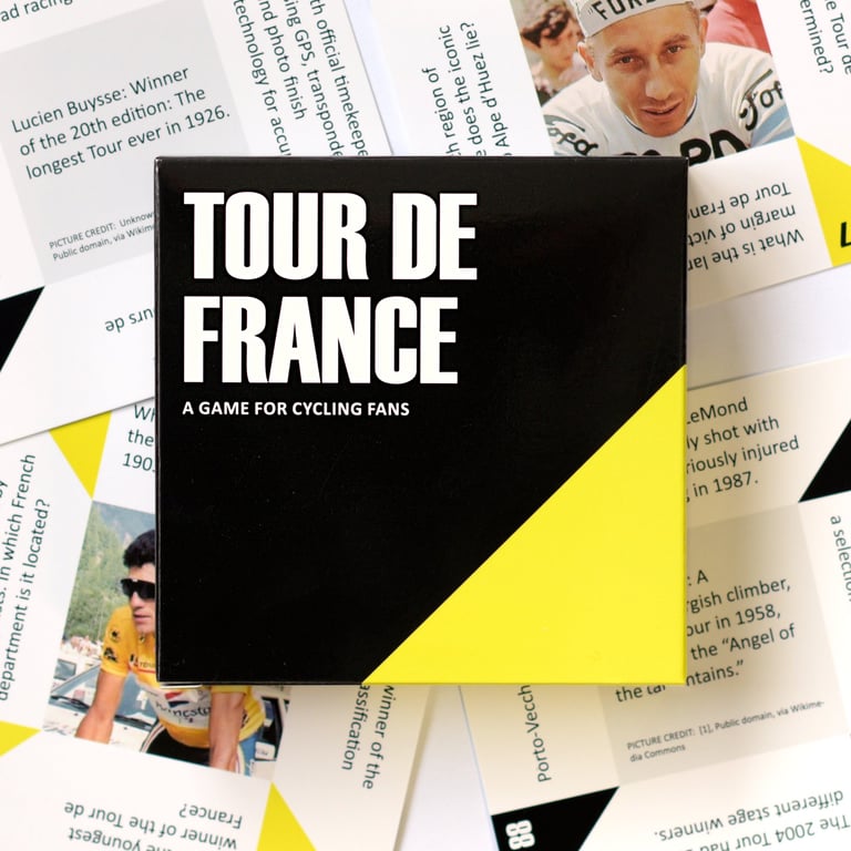 Tour de France sports knowledge game for Cycling Fans