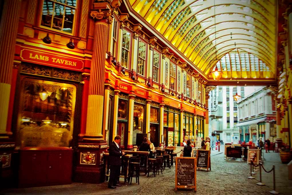 Leadenhall Market City of London England Photograph Print