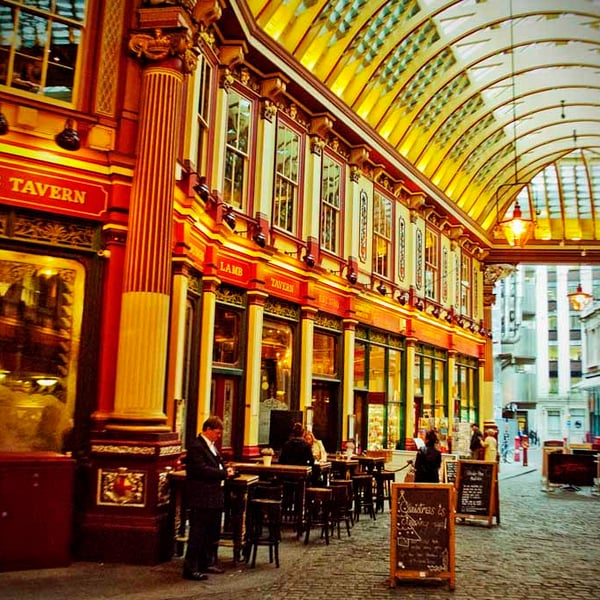 Leadenhall Market City of London England Photograph Print