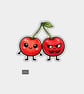 Funny Snarky Vinyl Sticker For Adults - Cherries