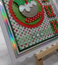 Handmade Christmas Card Christmas Pudding Go Dotty for Xmas Pud! - Image 3