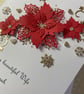 Personalised Christmas Card Gift Boxed Wife Daughter Mum Dad Any Message  - Image 3
