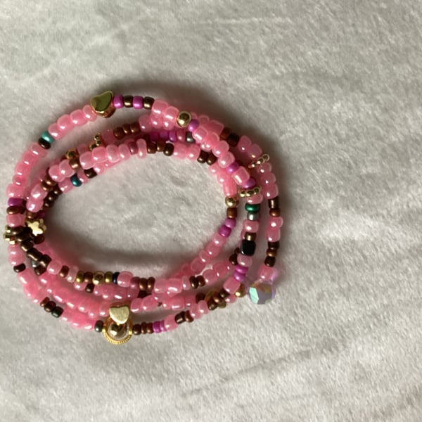 Beaded bracelets,stack bracelets.