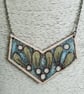 Pyrography mistletoe pendant - Image 1