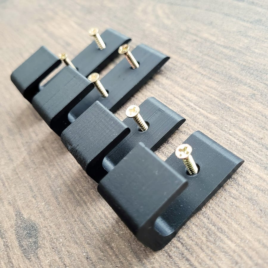 Handy Hook Set - 3D Printed Coat Hook Set Jackets Coats Tea Towels