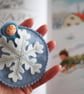 Handmade doll : Snow fairy baby