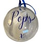 Christmas Memory Bauble, Personalised, Internal Feather. Memorial Tree Ornament. - Image 4