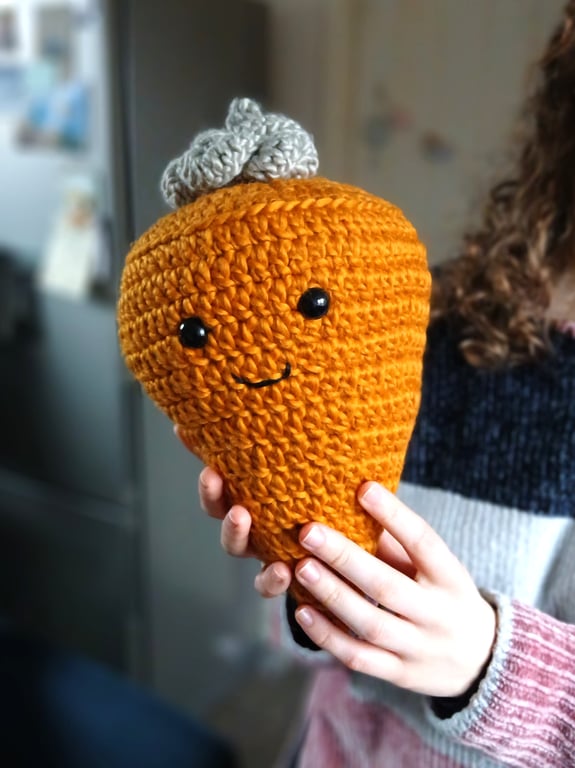 Eric the Emotional Support Carrot pattern