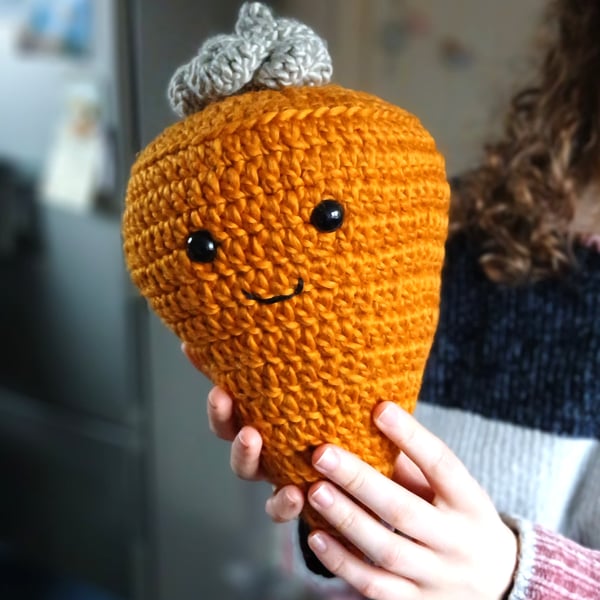 Eric the Emotional Support Carrot pattern