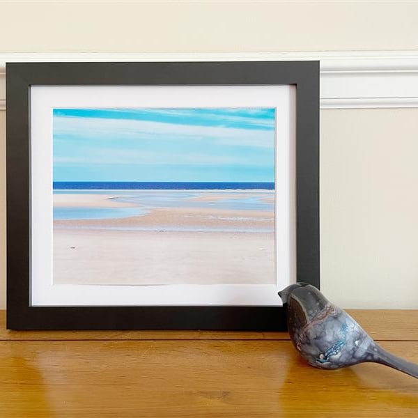 Holkham Beach Framed Photo, Norfolk