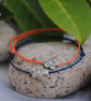 Friendship Bracelet-silver flower - Image 1