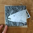 Sea Trout - Double-sided concertina Card PERFECTLY IMPERFECT
