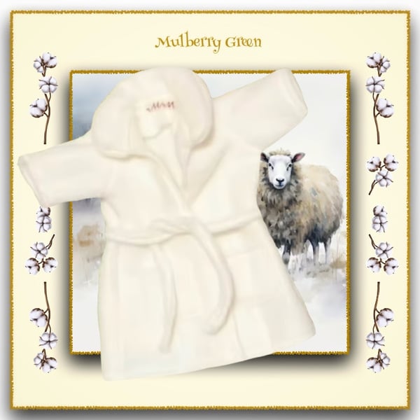 Ivory Dressing Gown