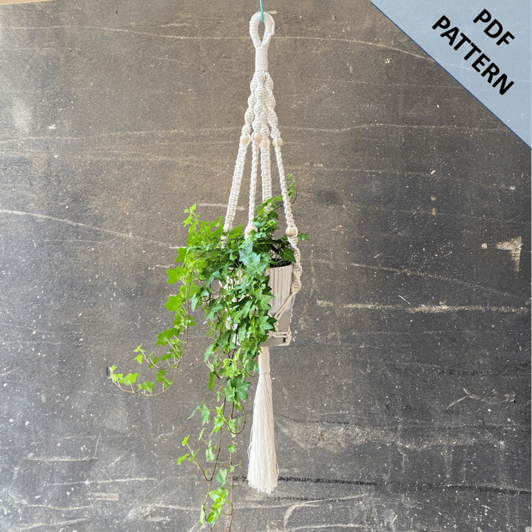 Macrame Plant Hanger Pattern 