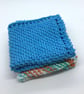 Hand Knit Cotton Dishcloth Pack of 2  - Image 2
